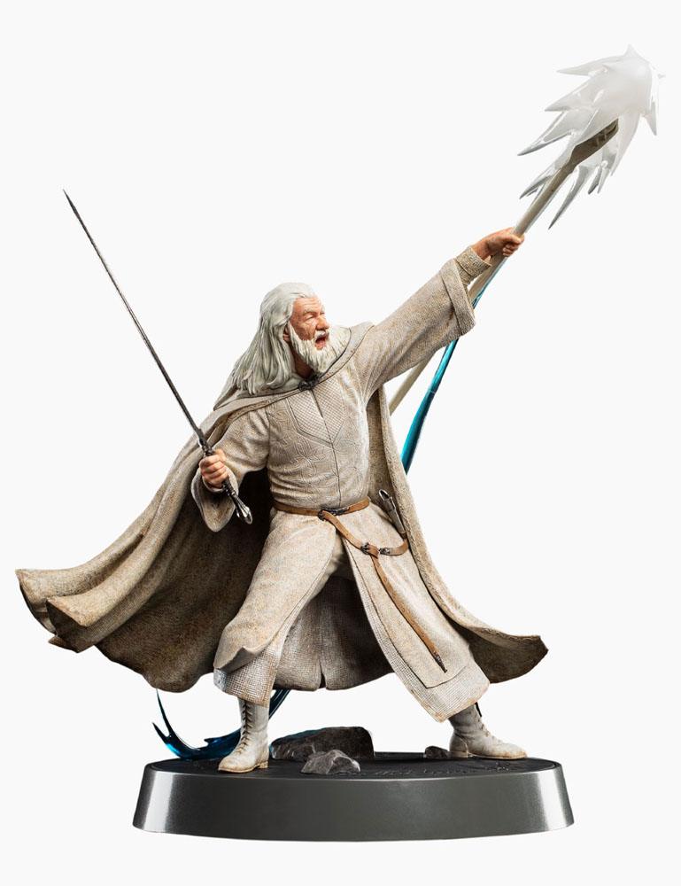 Pvc Candom The Lord of the Rings Figures of Fandom PVC Statue Gandalf the White ...