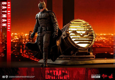 The Batman Movie Masterpiece Action Figure 1/6 Batman with Bat-Signal 31cm - Action Figures - Hot Toys - Hobby Figures UK