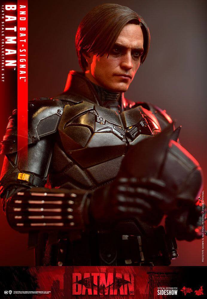 The Batman Movie Masterpiece Action Figure 1/6 Batman with Bat-Signal 31cm - Action Figures - Hot Toys - Hobby Figures UK