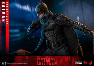 The Batman Movie Masterpiece Action Figure 1/6 Batman with Bat-Signal 31cm - Action Figures - Hot Toys - Hobby Figures UK