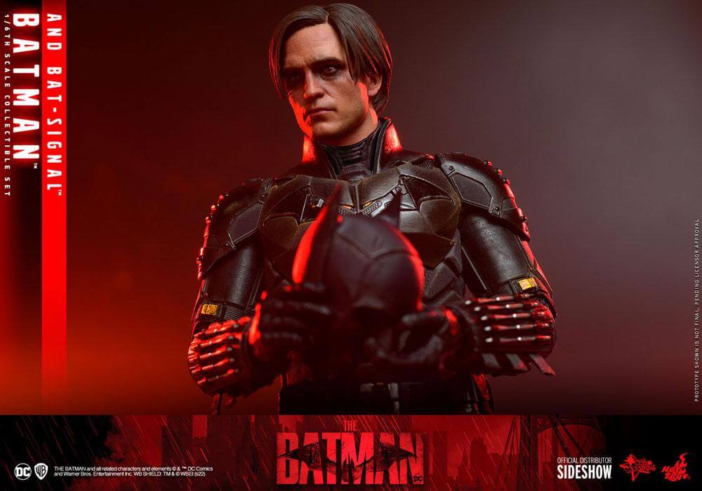The Batman Movie Masterpiece Action Figure 1/6 Batman with Bat-Signal 31cm - Action Figures - Hot Toys - Hobby Figures UK