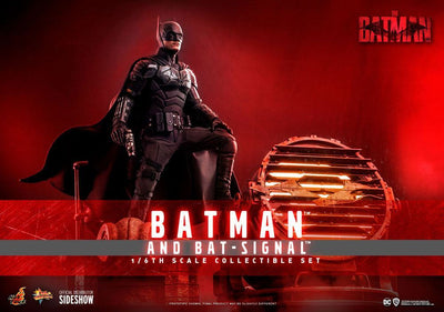 The Batman Movie Masterpiece Action Figure 1/6 Batman with Bat-Signal 31cm - Action Figures - Hot Toys - Hobby Figures UK