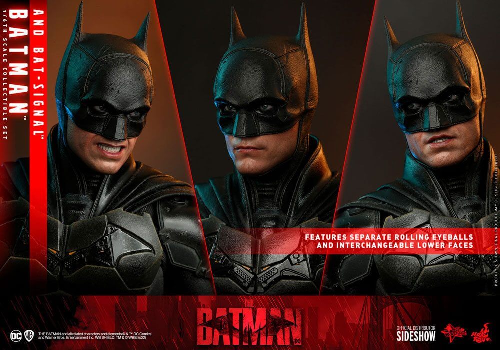 The Batman Movie Masterpiece Action Figure 1/6 Batman with Bat-Signal 31cm - Action Figures - Hot Toys - Hobby Figures UK