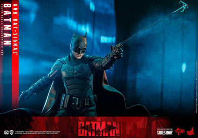 The Batman Movie Masterpiece Action Figure 1/6 Batman with Bat-Signal 31cm - Action Figures - Hot Toys - Hobby Figures UK