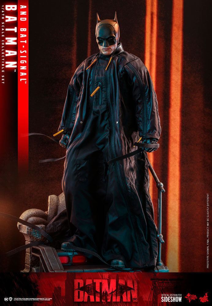The Batman Movie Masterpiece Action Figure 1/6 Batman with Bat-Signal 31cm - Action Figures - Hot Toys - Hobby Figures UK