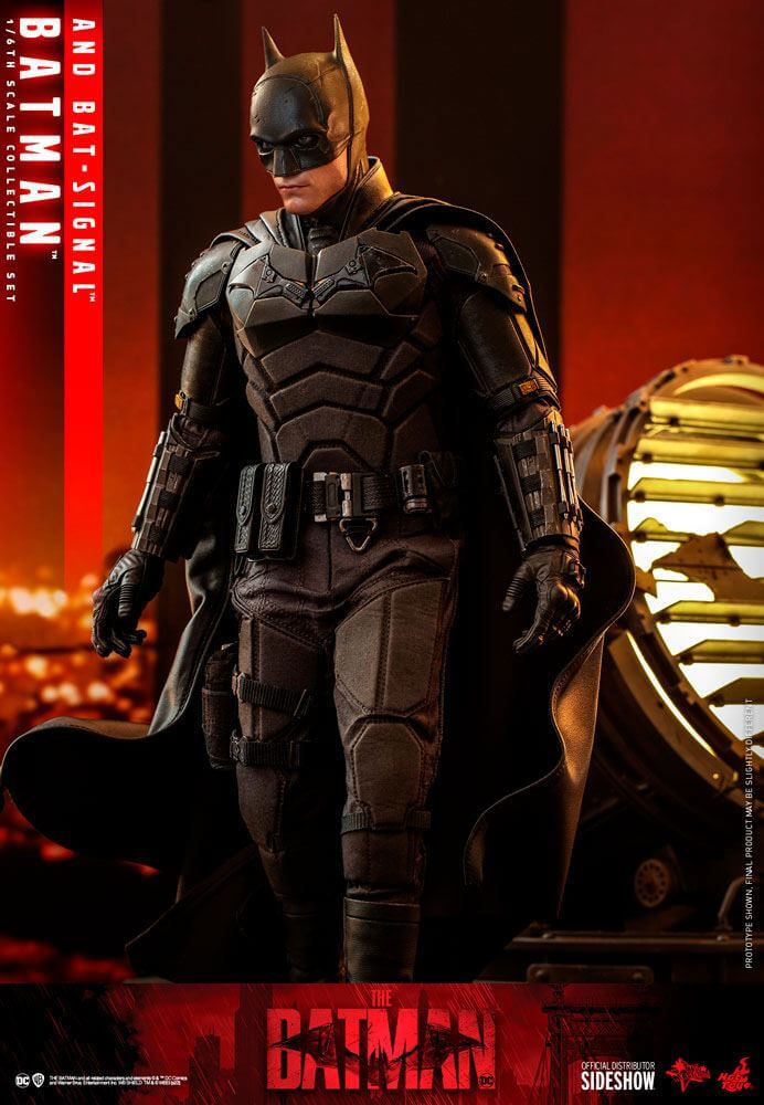 The Batman Movie Masterpiece Action Figure 1/6 Batman with Bat-Signal 31cm - Action Figures - Hot Toys - Hobby Figures UK