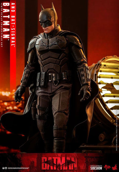 The Batman Movie Masterpiece Action Figure 1/6 Batman with Bat-Signal 31cm - Action Figures - Hot Toys - Hobby Figures UK