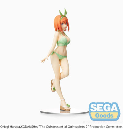 The Quintessential Quintuplets 2 PM PVC Statue Yotsuba Nakano 20cm - Scale Statue - Sega - Hobby Figures UK