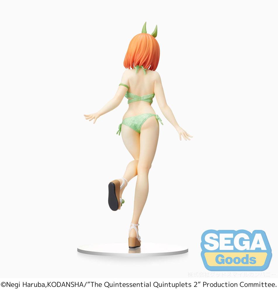 The Quintessential Quintuplets 2 PM PVC Statue Yotsuba Nakano 20cm - Scale Statue - Sega - Hobby Figures UK