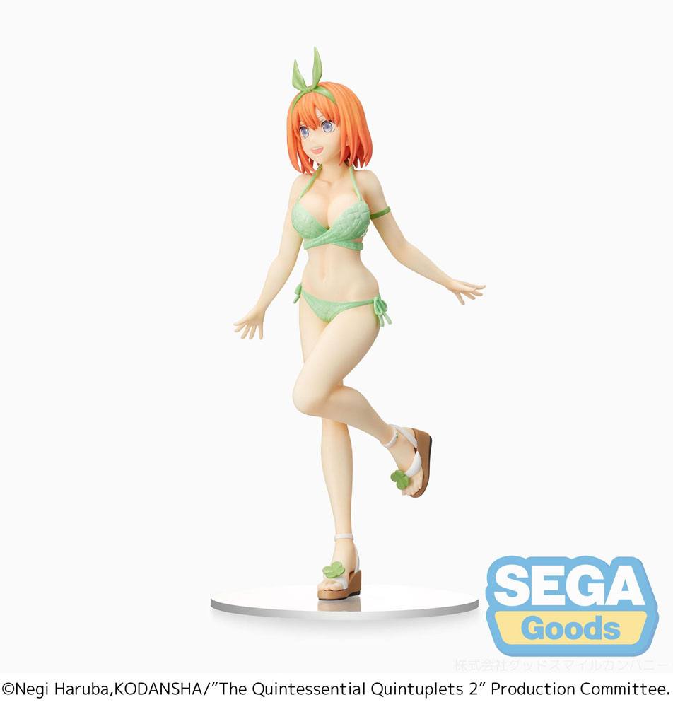 The Quintessential Quintuplets 2 PM PVC Statue Yotsuba Nakano 20cm - Scale Statue - Sega - Hobby Figures UK