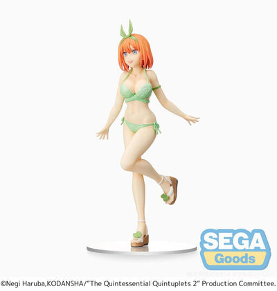 The Quintessential Quintuplets 2 PM PVC Statue Yotsuba Nakano 20cm - Scale Statue - Sega - Hobby Figures UK