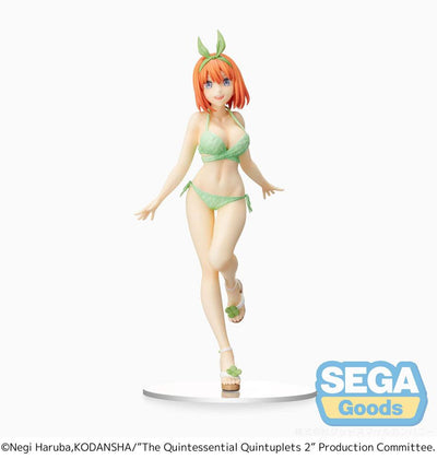 The Quintessential Quintuplets 2 PM PVC Statue Yotsuba Nakano 20cm - Scale Statue - Sega - Hobby Figures UK