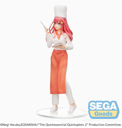 The Quintessential Quintuplets 2 SPM PVC Statue Itsuki Nakano Cook Ver. 23cm - Scale Statue - Sega - Hobby Figures UK