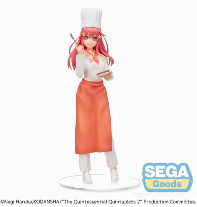 The Quintessential Quintuplets 2 SPM PVC Statue Itsuki Nakano Cook Ver. 23cm - Scale Statue - Sega - Hobby Figures UK