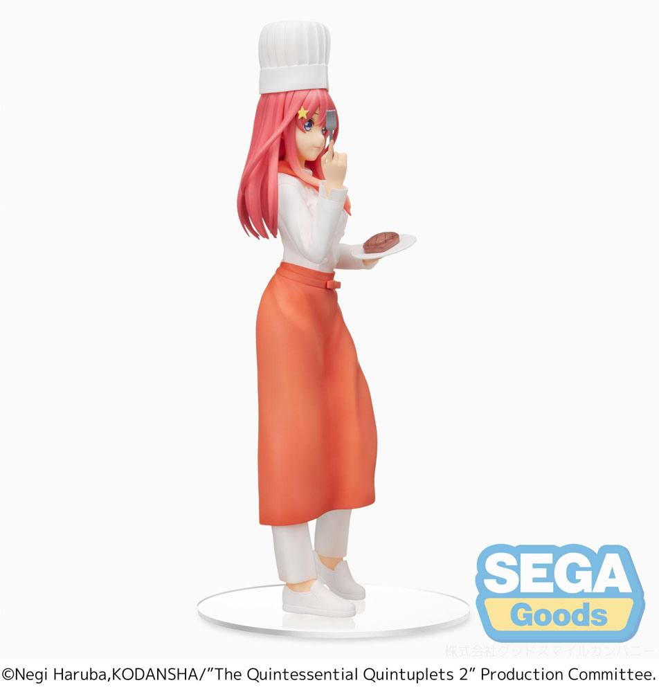 The Quintessential Quintuplets 2 SPM PVC Statue Itsuki Nakano Cook Ver. 23cm - Scale Statue - Sega - Hobby Figures UK