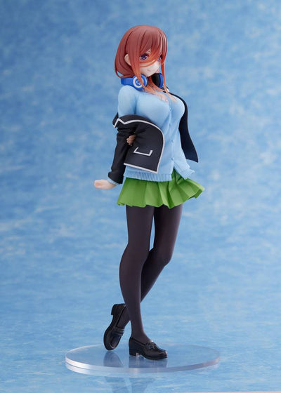 The Quintessential Quintuplets Coreful PVC Statue Nakano Miku Uniform Ver. Renewal 20cm - Scale Statue - Taito - Hobby Figures UK