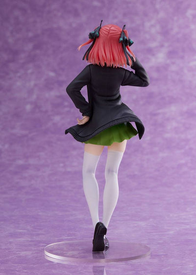 The Quintessential Quintuplets Coreful PVC Statue Nakano Nino Uniform Ver. Renewal 20cm - Scale Statue - Taito - Hobby Figures UK