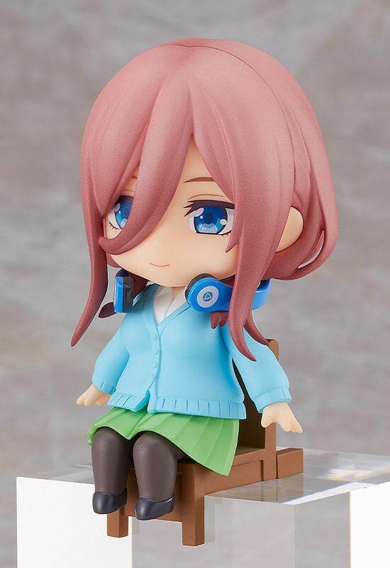 The Quintessential Quintuplets Movie Nendoroid Swacchao! Figure Miku Nakano 9cm - Mini Figures - Good Smile Company - Hobby Figures UK