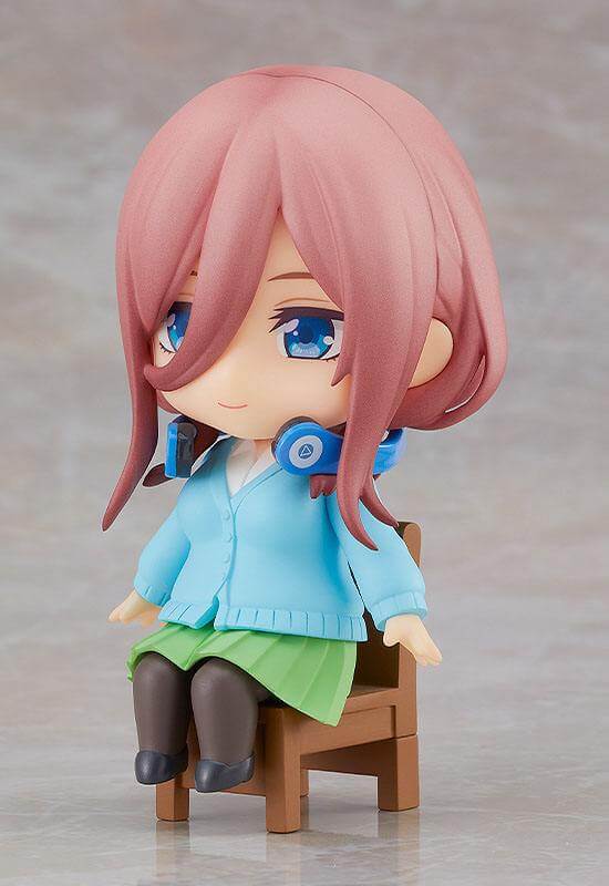 The Quintessential Quintuplets Movie Nendoroid Swacchao! Figure Miku Nakano 9cm - Mini Figures - Good Smile Company - Hobby Figures UK