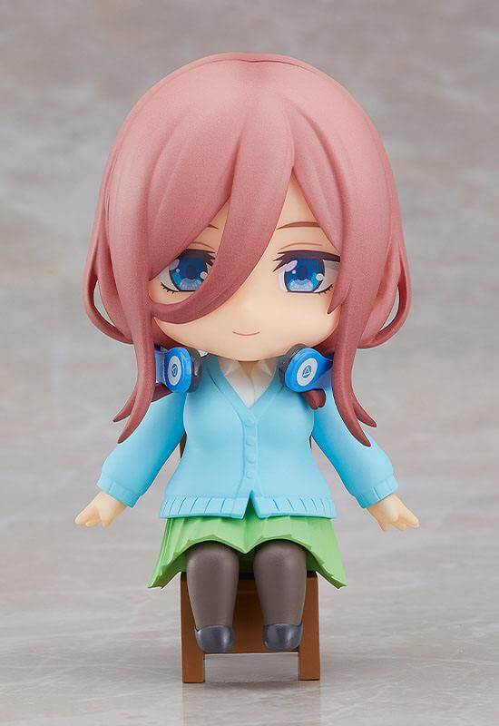 The Quintessential Quintuplets Movie Nendoroid Swacchao! Figure Miku Nakano 9cm - Mini Figures - Good Smile Company - Hobby Figures UK