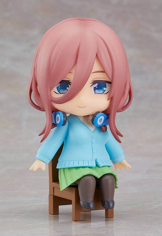 The Quintessential Quintuplets Movie Nendoroid Swacchao! Figure Miku Nakano 9cm - Mini Figures - Good Smile Company - Hobby Figures UK