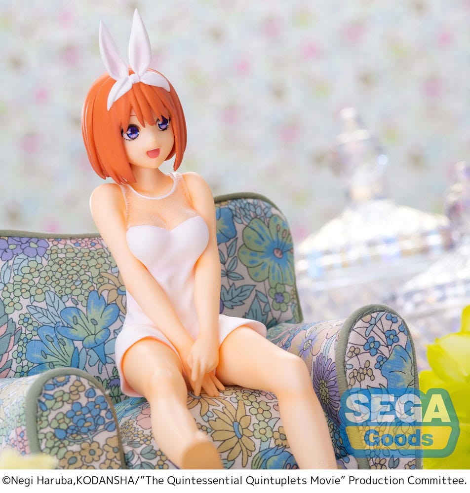 The Quintessential Quintuplets Movie PM Perching PVC Statue Yotsuba Nakano 14cm - Scale Statue - Sega - Hobby Figures UK