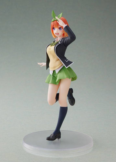 The Quintessential Quintuplets PVC Statue Yotsuba Nakano Uniform Ver. Renewal Edition 20cm - Scale Statue - Taito - Hobby Figures UK