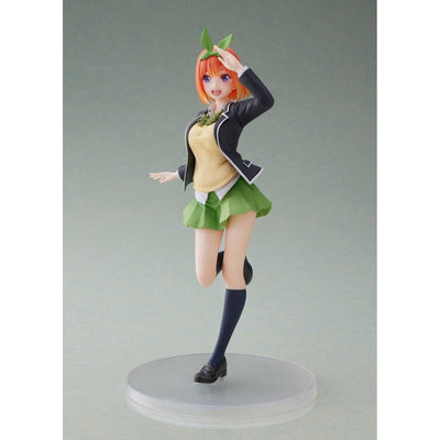 The Quintessential Quintuplets PVC Statue Yotsuba Nakano Uniform Ver. Renewal Edition 20cm - Scale Statue - Taito - Hobby Figures UK
