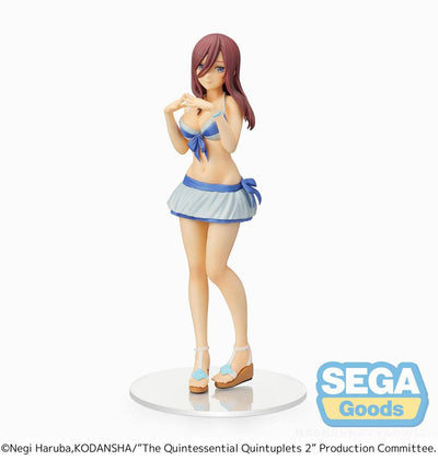 The Quintessential Quintuplets SPM PVC Statue Miku Nakano 19cm - Scale Statue - Sega - Hobby Figures UK