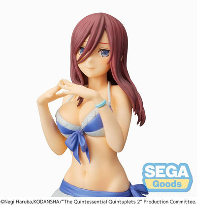 The Quintessential Quintuplets SPM PVC Statue Miku Nakano 19cm - Scale Statue - Sega - Hobby Figures UK