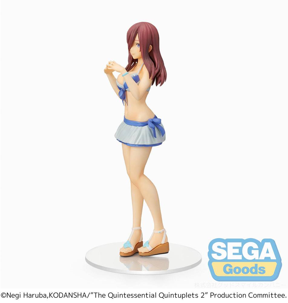The Quintessential Quintuplets SPM PVC Statue Miku Nakano 19cm - Scale Statue - Sega - Hobby Figures UK
