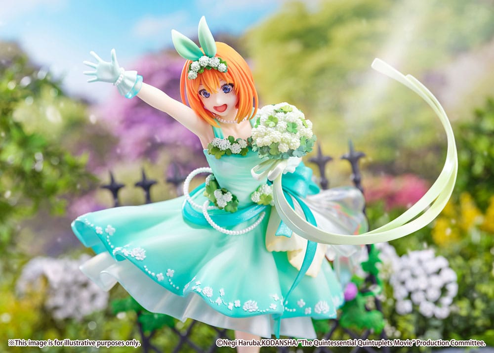 The Quintessential Quintuplets: The Movie PVC Statue 1/7 Yotsuba Nakano Floral Dress Ver. 26cm - Scale Statue - Estream - Hobby Figures UK