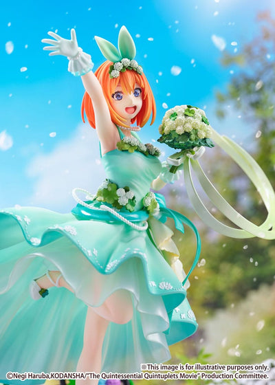 The Quintessential Quintuplets: The Movie PVC Statue 1/7 Yotsuba Nakano Floral Dress Ver. 26cm - Scale Statue - Estream - Hobby Figures UK