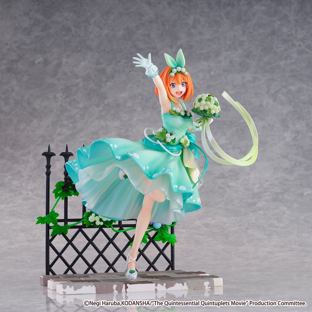 The Quintessential Quintuplets: The Movie PVC Statue 1/7 Yotsuba Nakano Floral Dress Ver. 26cm - Scale Statue - Estream - Hobby Figures UK