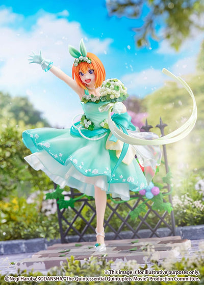 The Quintessential Quintuplets: The Movie PVC Statue 1/7 Yotsuba Nakano Floral Dress Ver. 26cm - Scale Statue - Estream - Hobby Figures UK