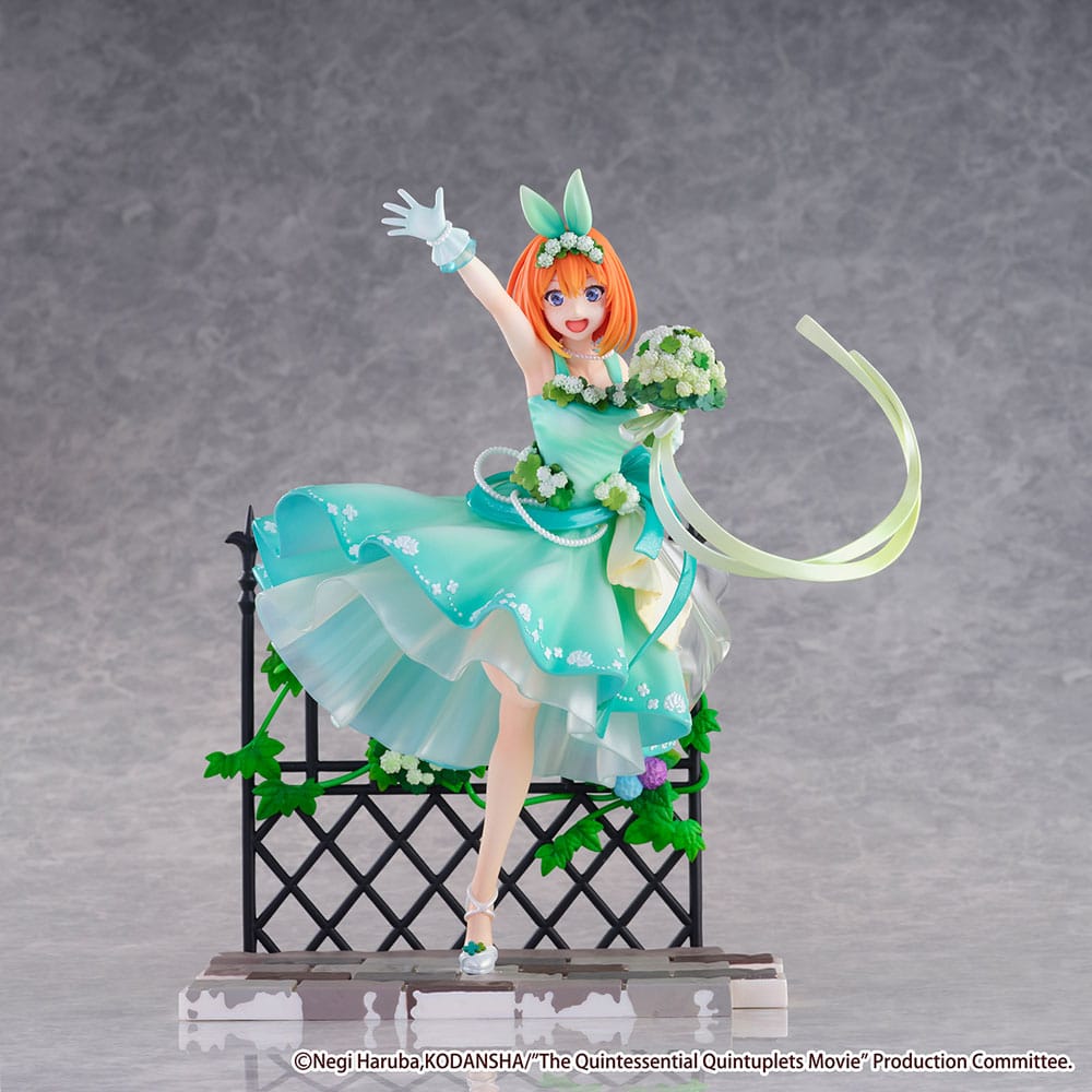 The Quintessential Quintuplets: The Movie PVC Statue 1/7 Yotsuba Nakano Floral Dress Ver. 26cm - Scale Statue - Estream - Hobby Figures UK