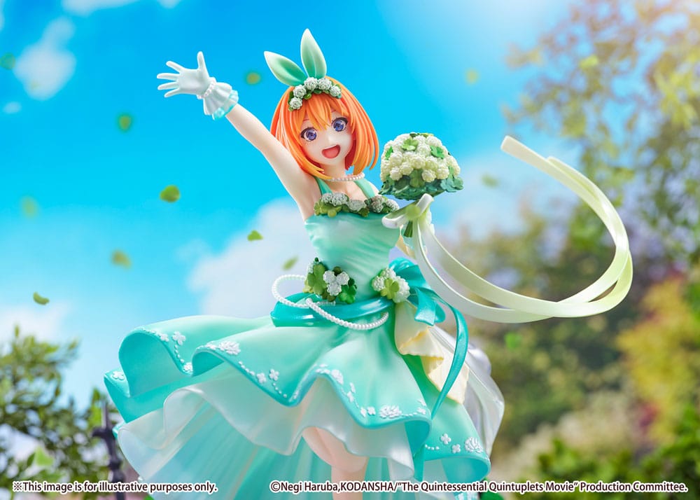 The Quintessential Quintuplets: The Movie PVC Statue 1/7 Yotsuba Nakano Floral Dress Ver. 26cm - Scale Statue - Estream - Hobby Figures UK