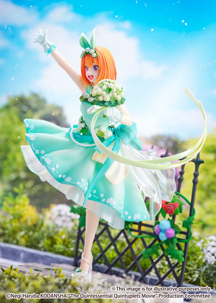 The Quintessential Quintuplets: The Movie PVC Statue 1/7 Yotsuba Nakano Floral Dress Ver. 26cm - Scale Statue - Estream - Hobby Figures UK