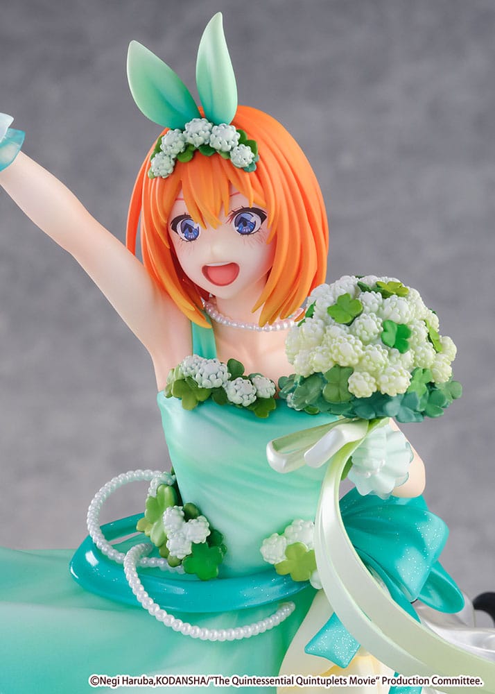 The Quintessential Quintuplets: The Movie PVC Statue 1/7 Yotsuba Nakano Floral Dress Ver. 26cm - Scale Statue - Estream - Hobby Figures UK