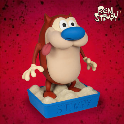 The Ren & Stimpy Show Deluxe Action Figure Stimpy 18cm - Action Figures - Super7 - Hobby Figures UK