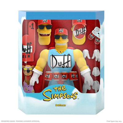 The Simpsons Ultimates Action Figure Duffman 18cm - Action Figures - Super7 - Hobby Figures UK