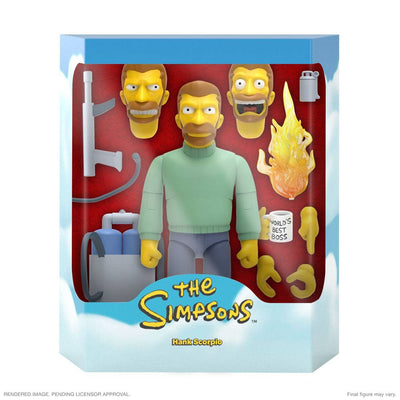 The Simpsons Ultimates Action Figure Hank Scorpio 18cm - Action Figures - Super7 - Hobby Figures UK