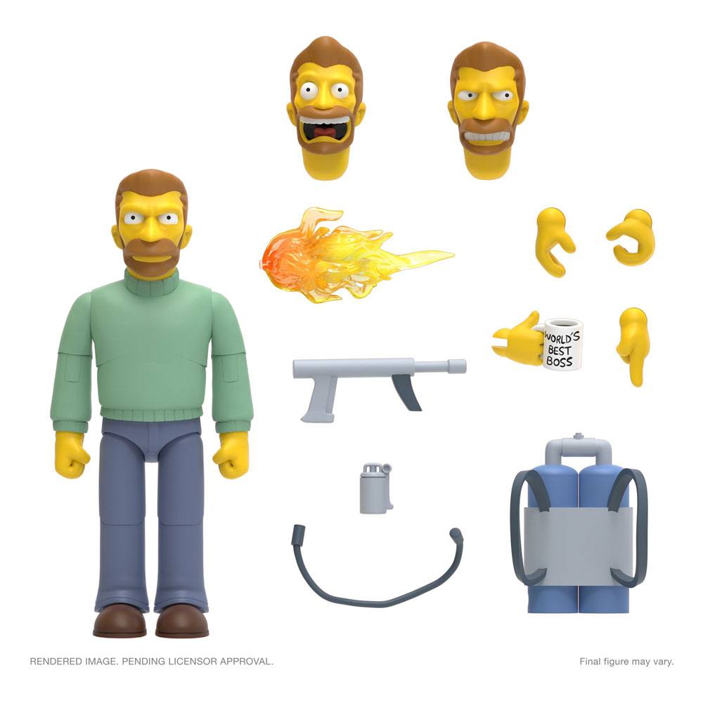The Simpsons Ultimates Action Figure Hank Scorpio 18cm - Action Figures - Super7 - Hobby Figures UK
