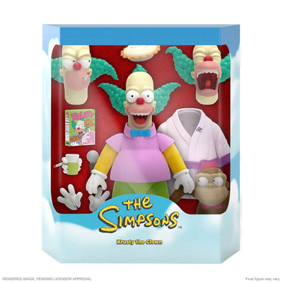 The Simpsons Ultimates Action Figure Krusty the Clown 18cm - Action Figures - Super7 - Hobby Figures UK