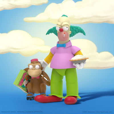 The Simpsons Ultimates Action Figure Krusty the Clown 18cm - Action Figures - Super7 - Hobby Figures UK