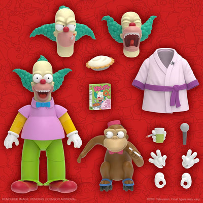 The Simpsons Ultimates Action Figure Krusty the Clown 18cm - Action Figures - Super7 - Hobby Figures UK