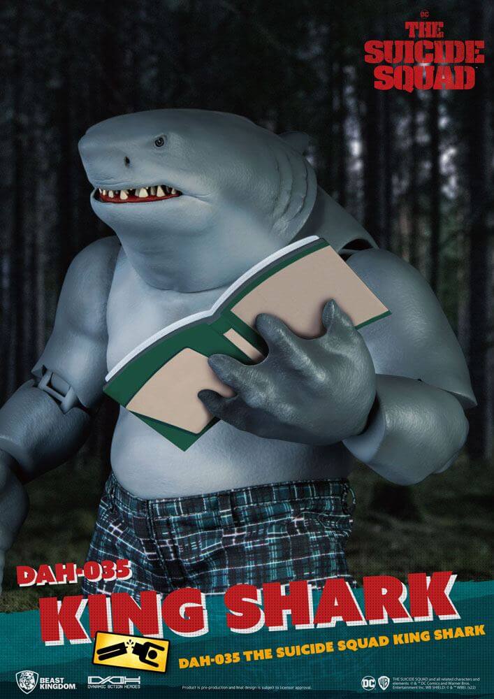 The Suicide Squad Dynamic 8ction Heroes Action Figure 1/9 King Shark 21cm - Action Figures - Beast Kingdom Toys - Hobby Figures UK