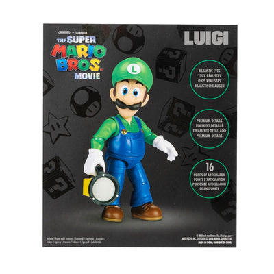 The Super Mario Bros. Movie Action Figure Luigi 13cm - Action Figures - Jakks Pacific - Hobby Figures UK