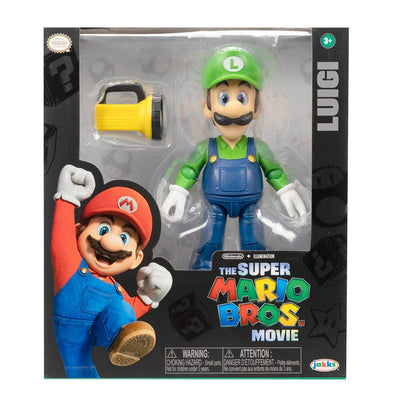 The Super Mario Bros. Movie Action Figure Luigi 13cm - Action Figures - Jakks Pacific - Hobby Figures UK