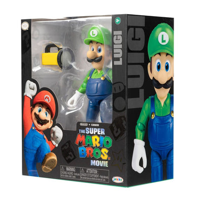The Super Mario Bros. Movie Action Figure Luigi 13cm - Action Figures - Jakks Pacific - Hobby Figures UK